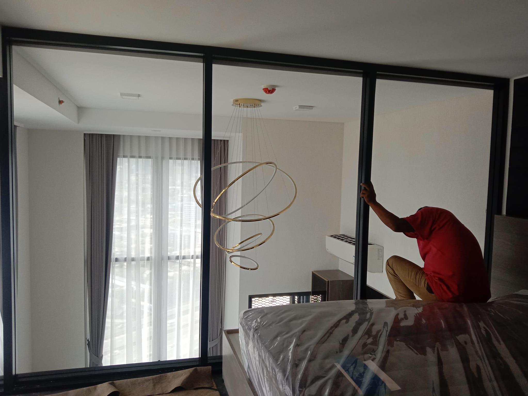 ติดตั้งกระจกอลูมิเนียม กรุงเทพ